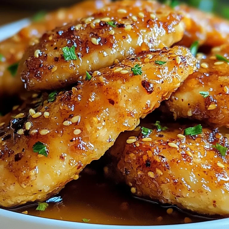Air Fryer Honey Butter Garlic Chicken Tenders