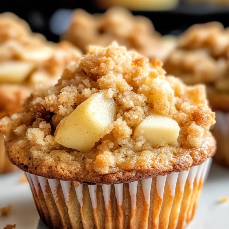 Apple Crumble Muffins