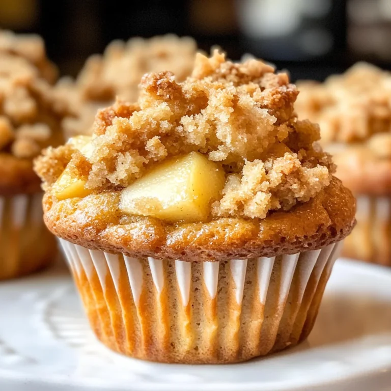 Apple Crumble Muffins