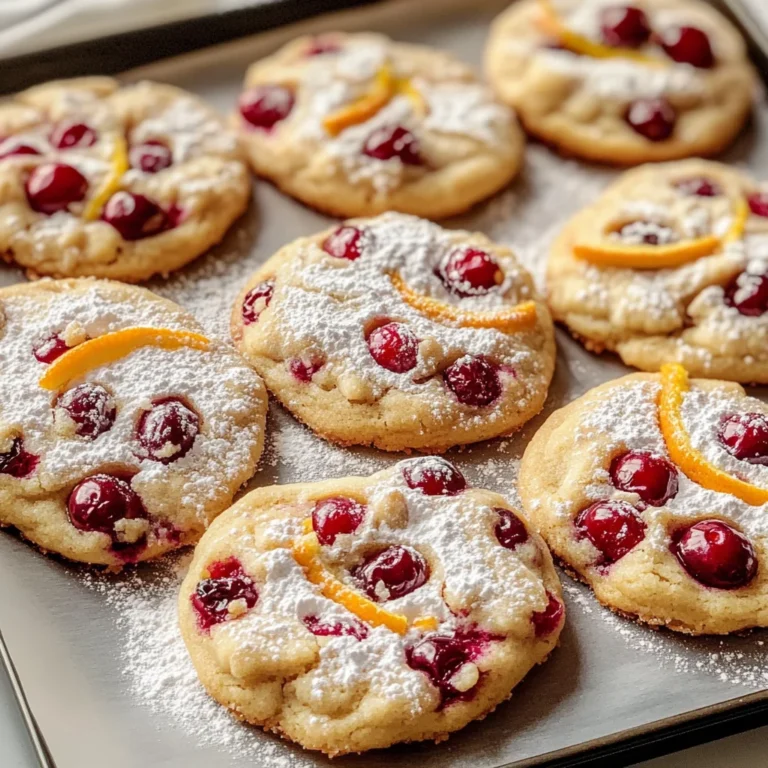 Best Christmas Cranberry Orange Cookies Recipe