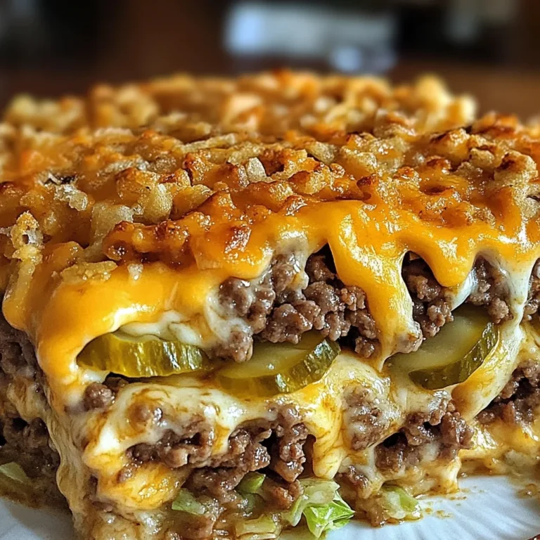 Big Mac Casserole