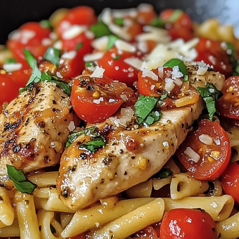 Bruschetta Chicken Pasta