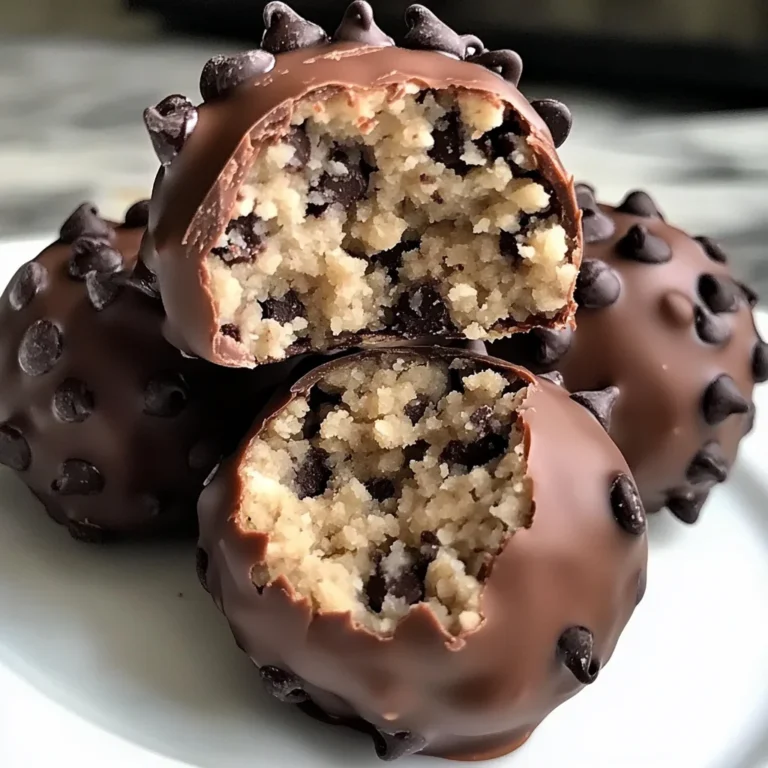 Chocolate Chip Cookie Dough Protein Balls!