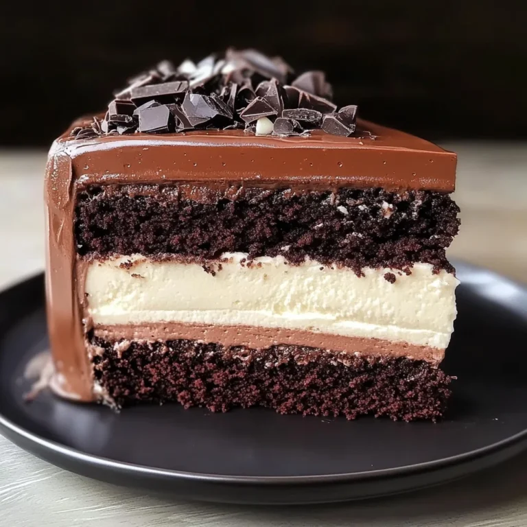 Chocolate Mousse Layer Cake