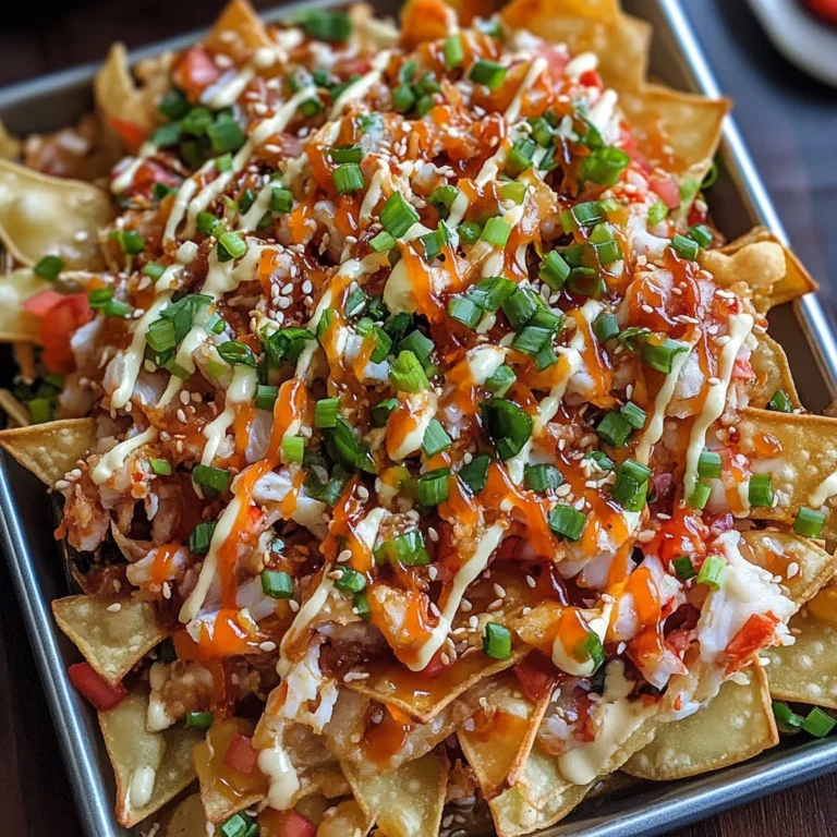 Crab Rangoon Nachos