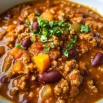 Crockpot Pumpkin Chili