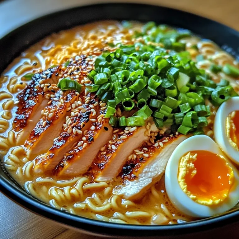 Fiery Chicken Ramen : Bold & Comforting