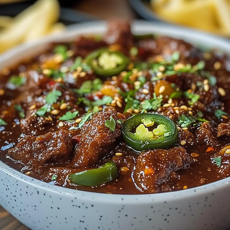 Korean Chile Con Carne