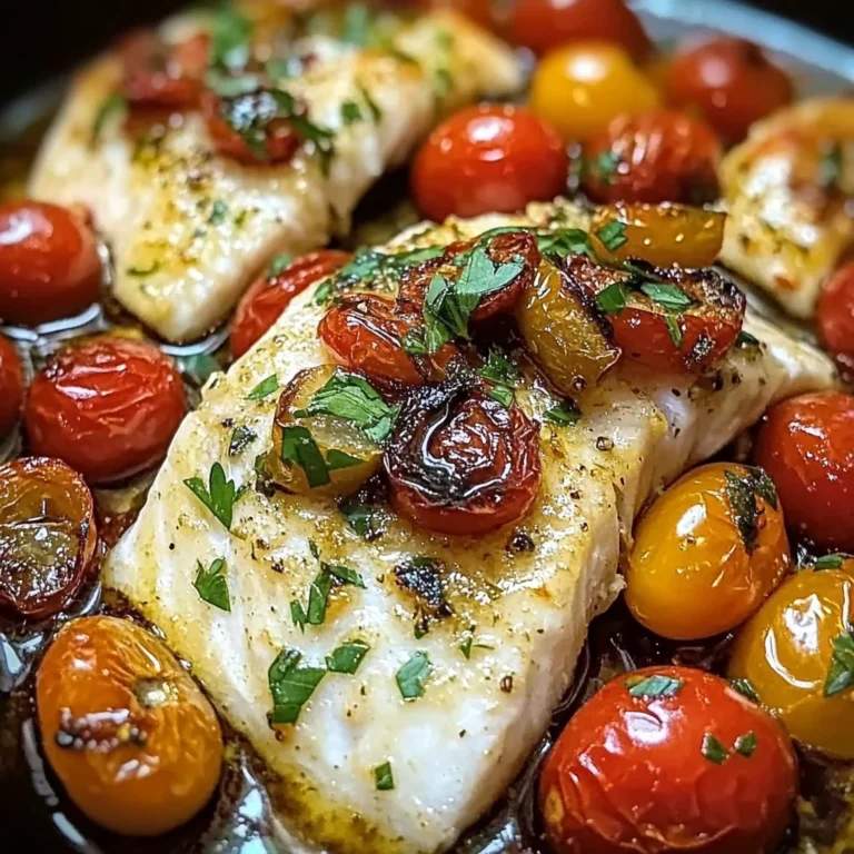 Mediterranean Baked Fish