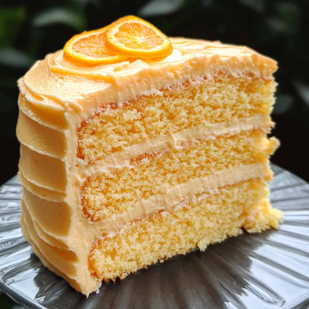 Orange Velvet Cake