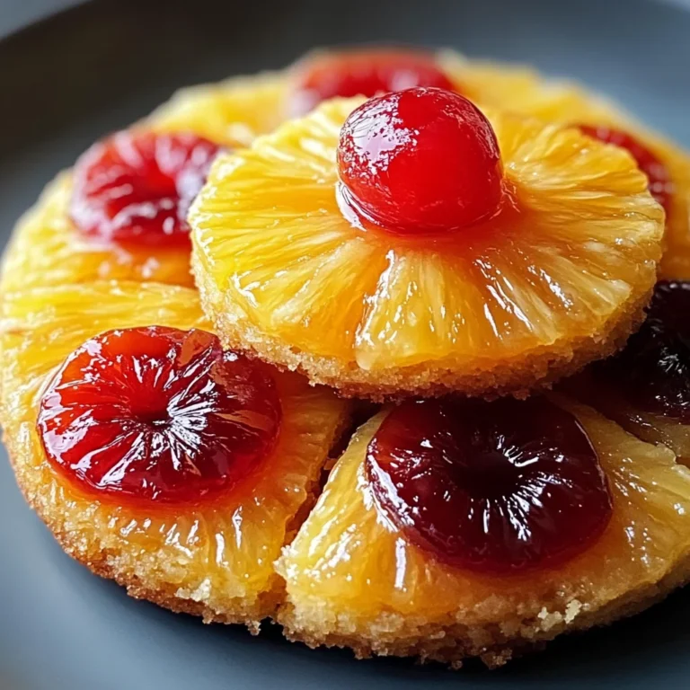 Pineapple Upside-Down Cookies: A Fun Twist on a Classic Dessert