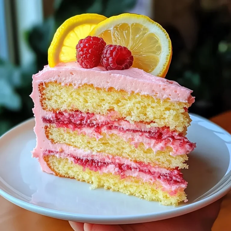 Pink Lemonade Cake