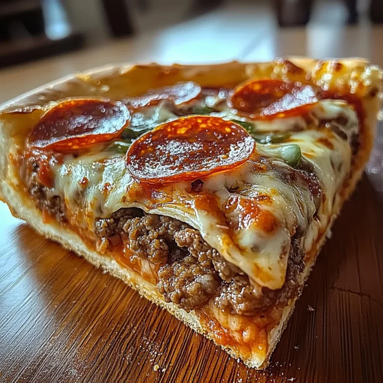 Pizza Burger Pie: A Delicious Twist on Classic Flavors