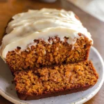 Pumpkin Bread with Cream Cheese Frosting Recipe