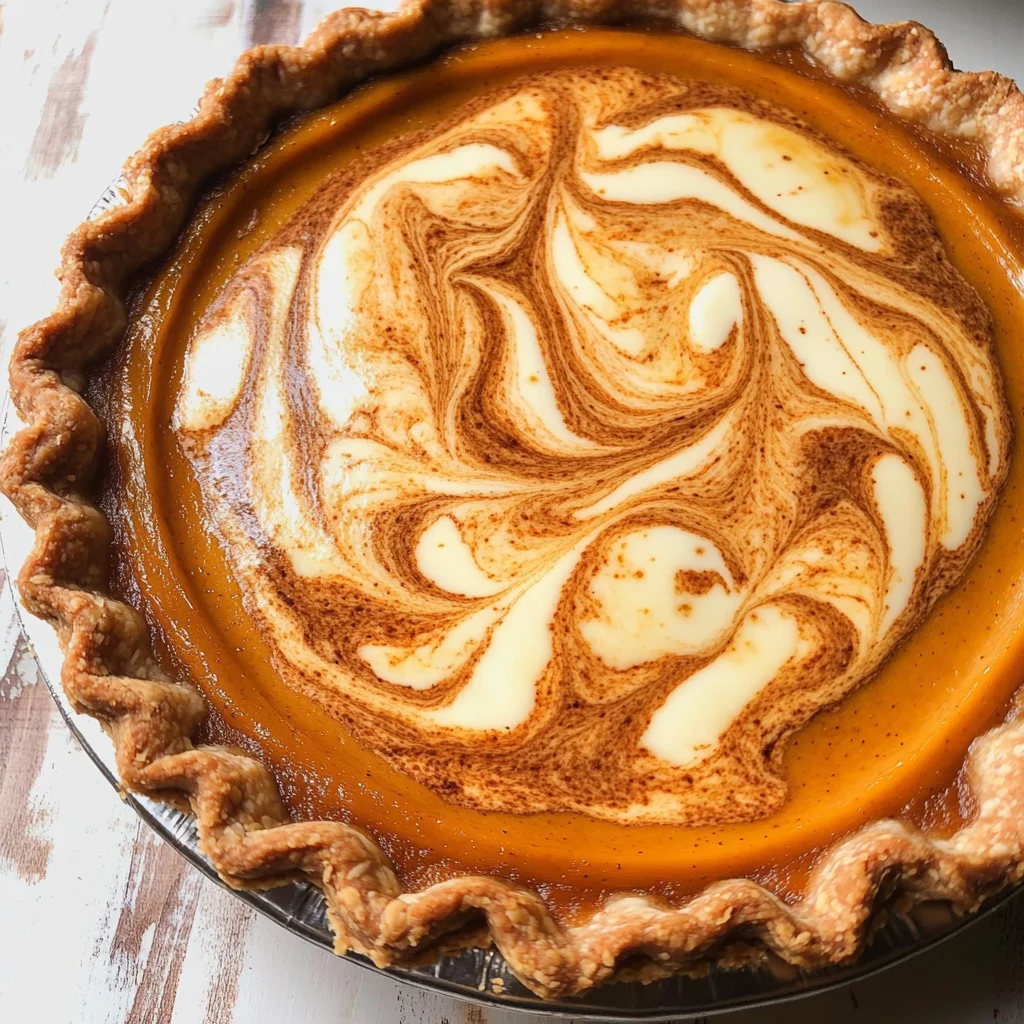 Pumpkin Mascarpone Pie