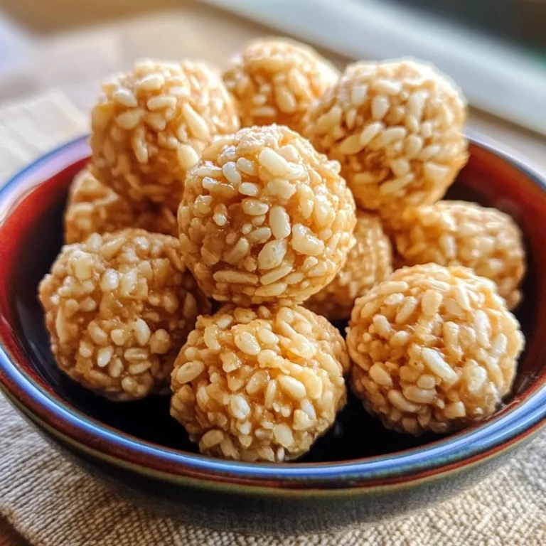Rice Crispy Peanut Butter Balls