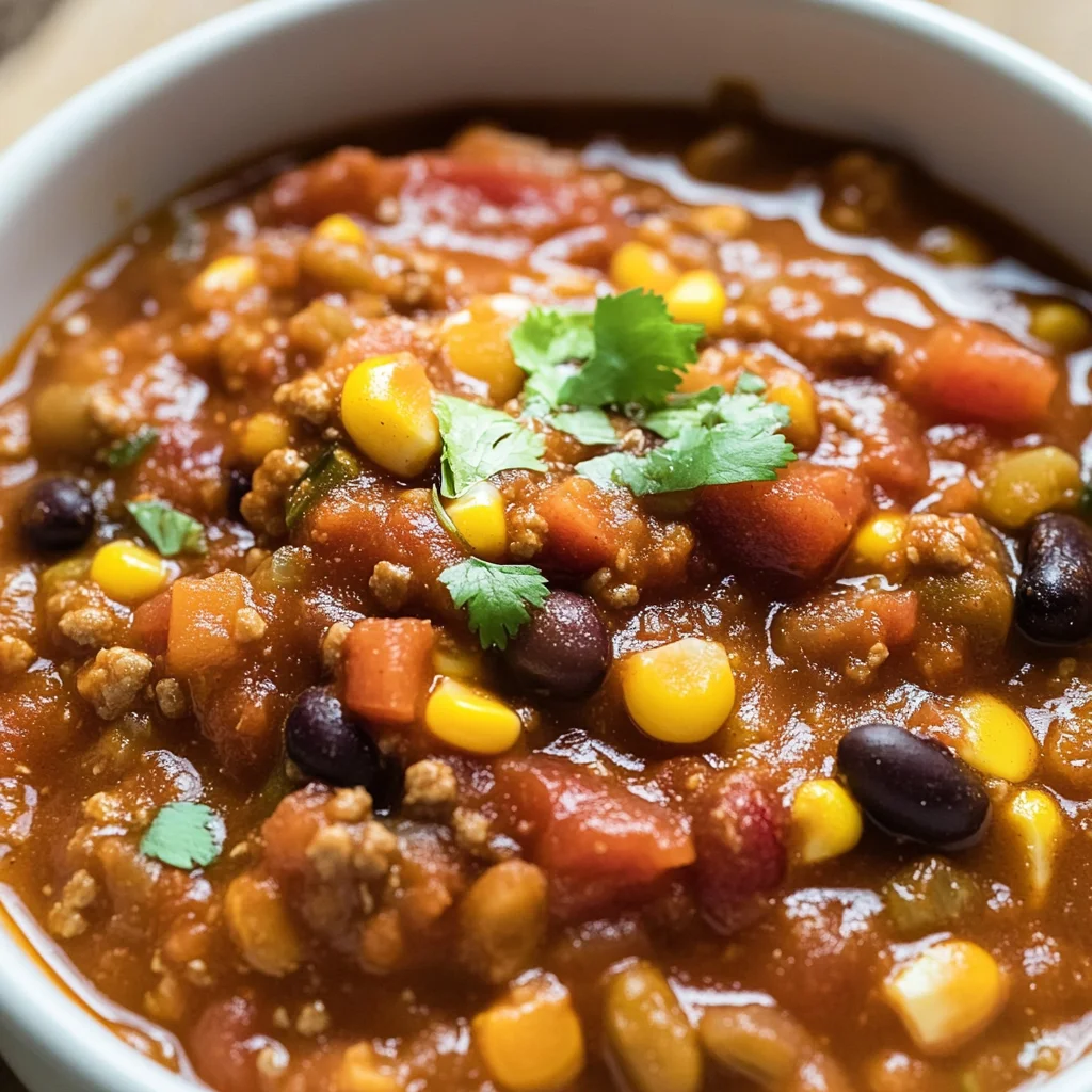 20-Minute Vegetarian Chili Recipe