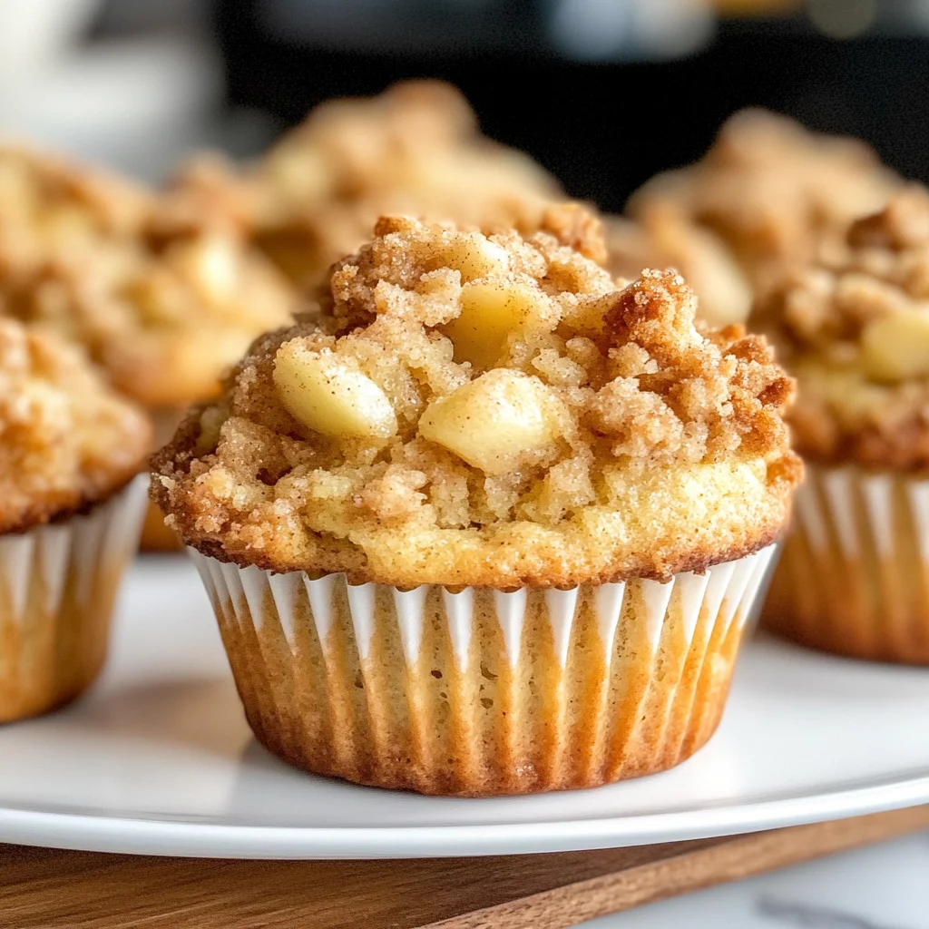 Apple Crumble Muffins