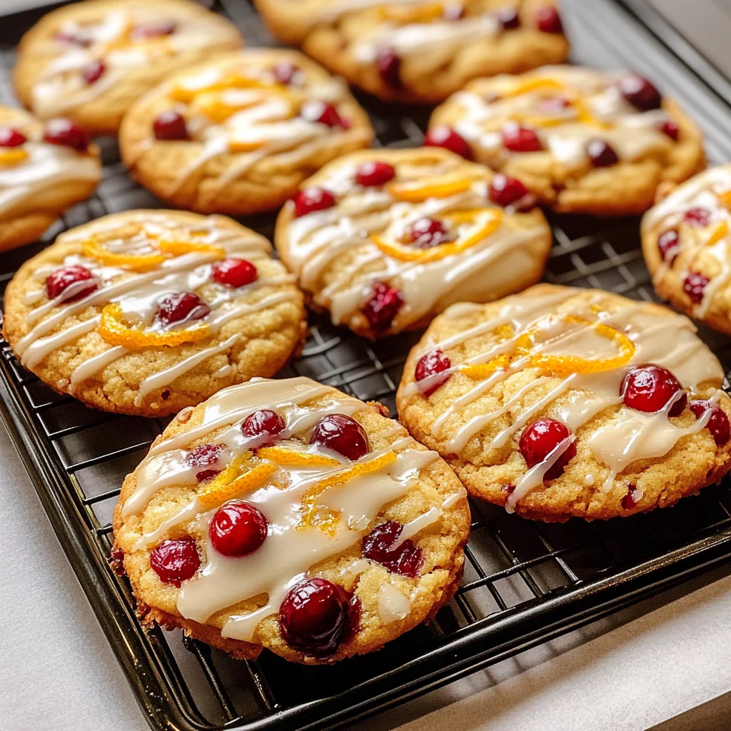Best Christmas Cranberry Orange Cookies Recipe