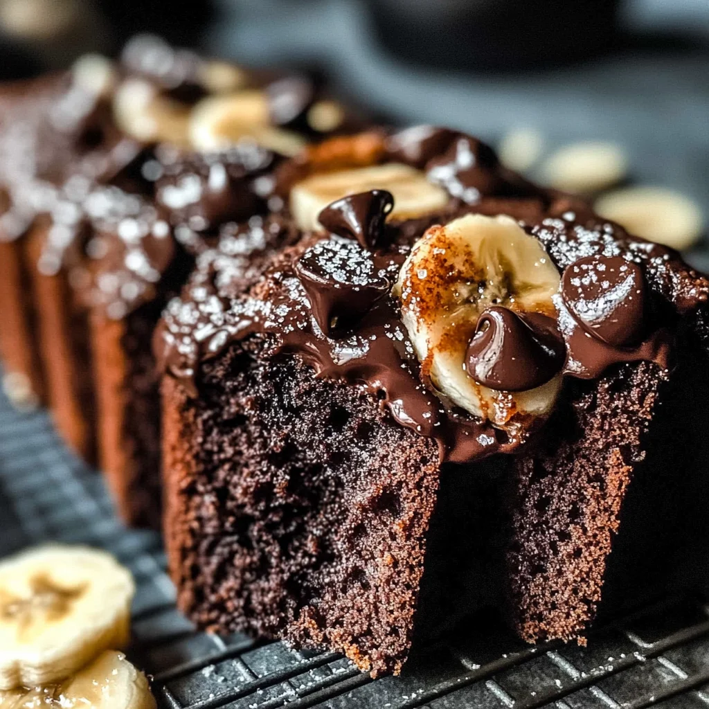 Chocolate Espresso Banana Bread