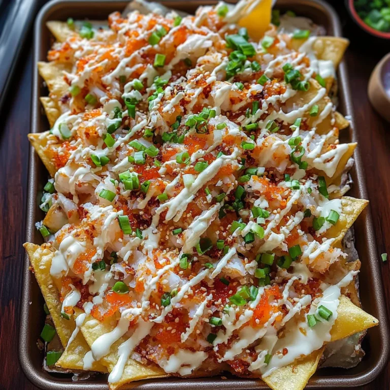 Crab Rangoon Nachos