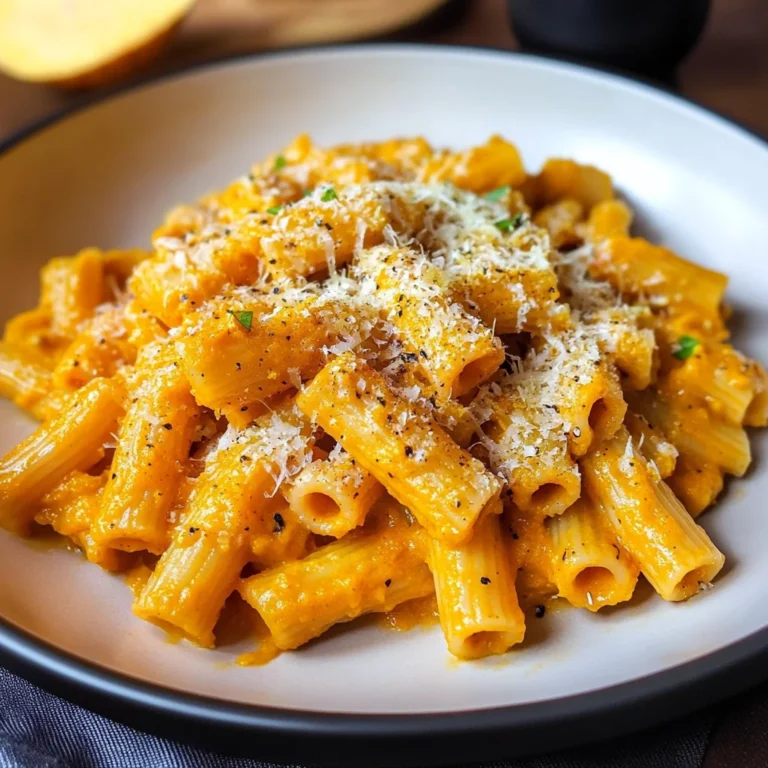 Creamy Parmesan Pumpkin Pasta