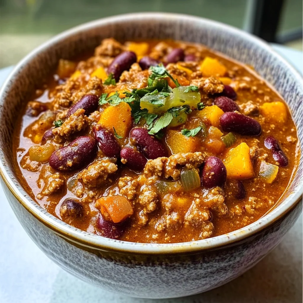 Crockpot Pumpkin Chili