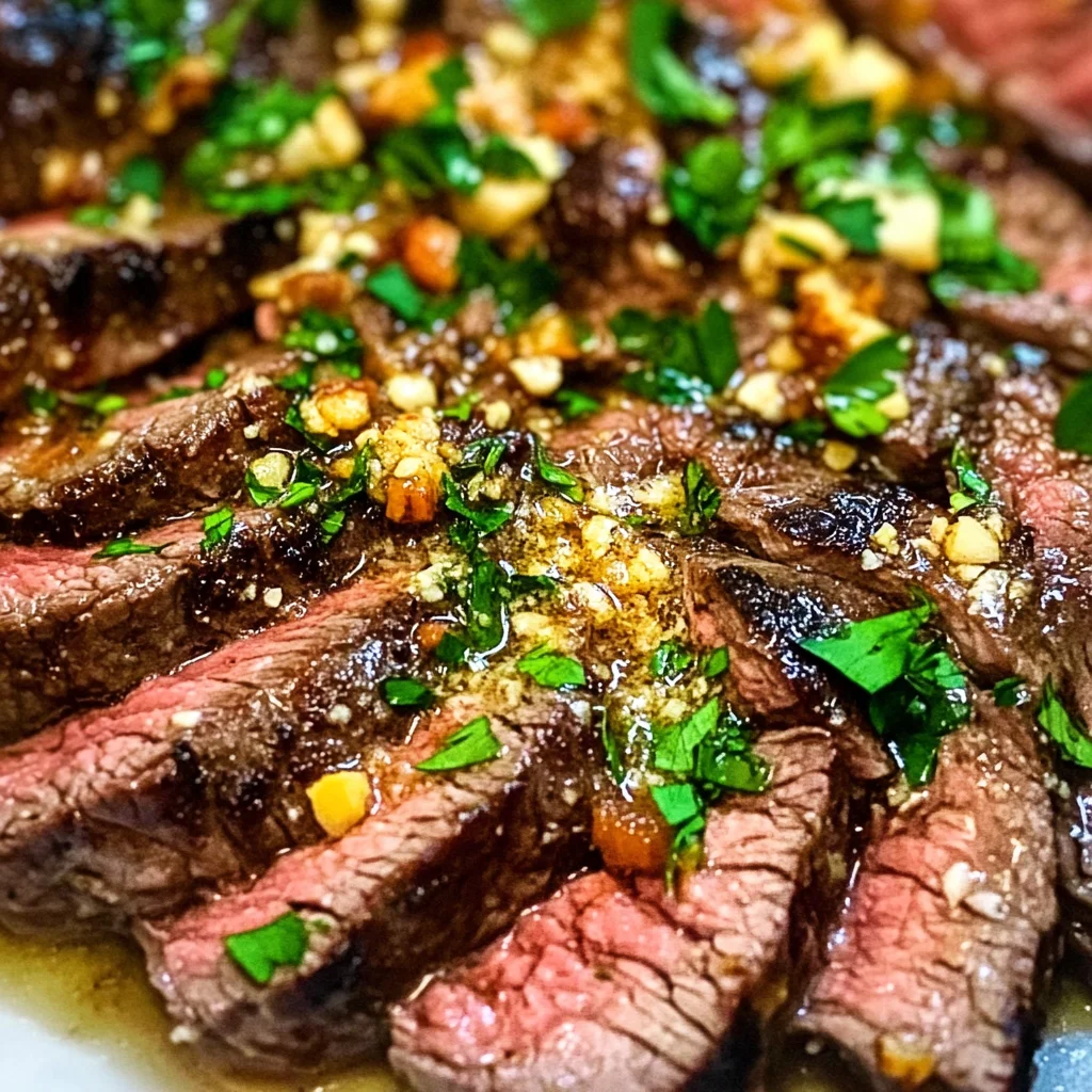Garlic Butter Brazilian Steak
