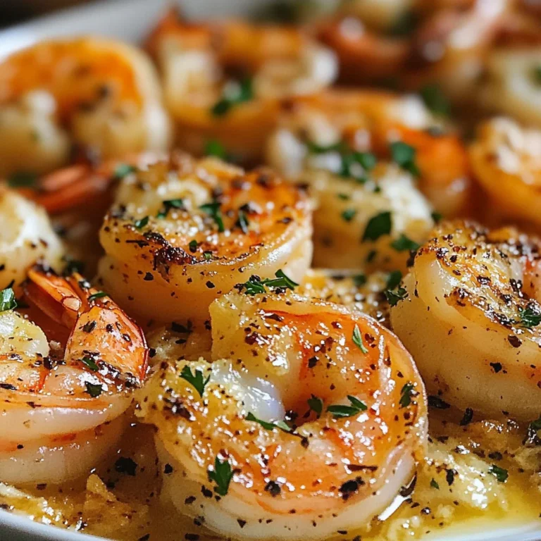 Garlic Parmesan Roasted Shrimp