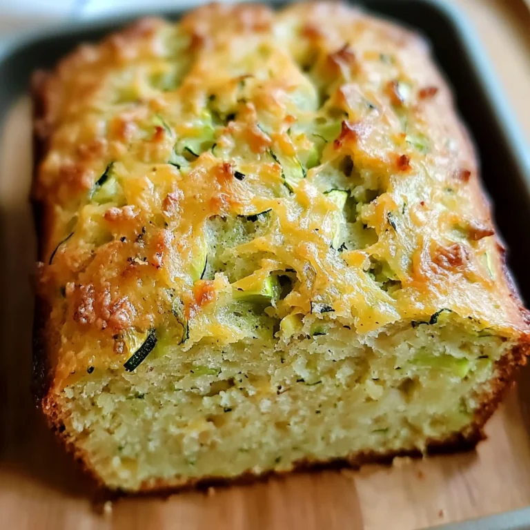 Green Onion Zucchini Cheddar Quick Bread