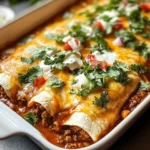 Ground Beef Enchiladas