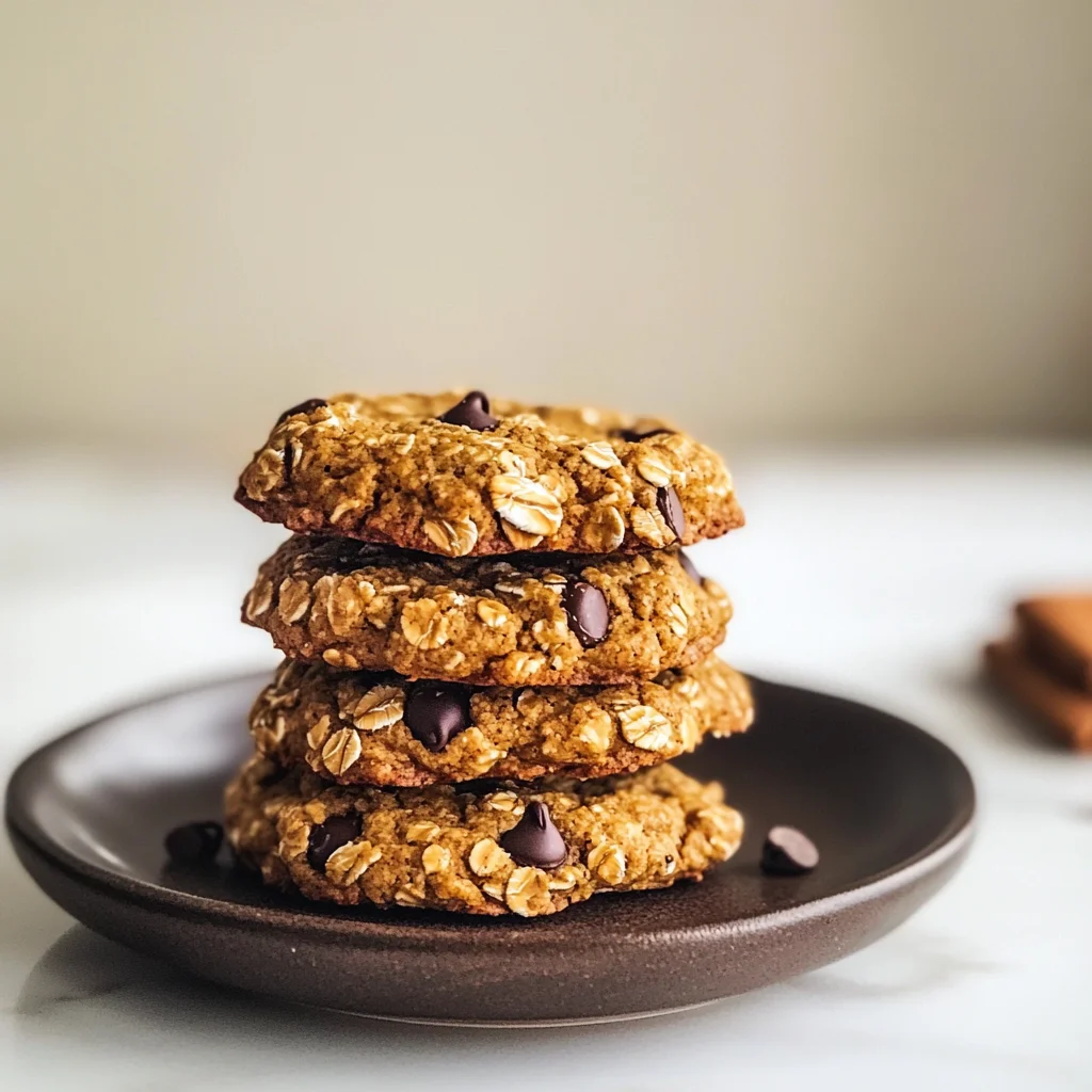 Healthy Pumpkin Oat Cookies