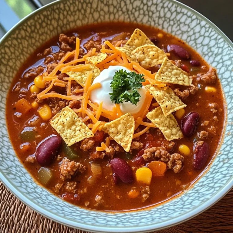 Hillbilly Chili and Cinnamon Rolls