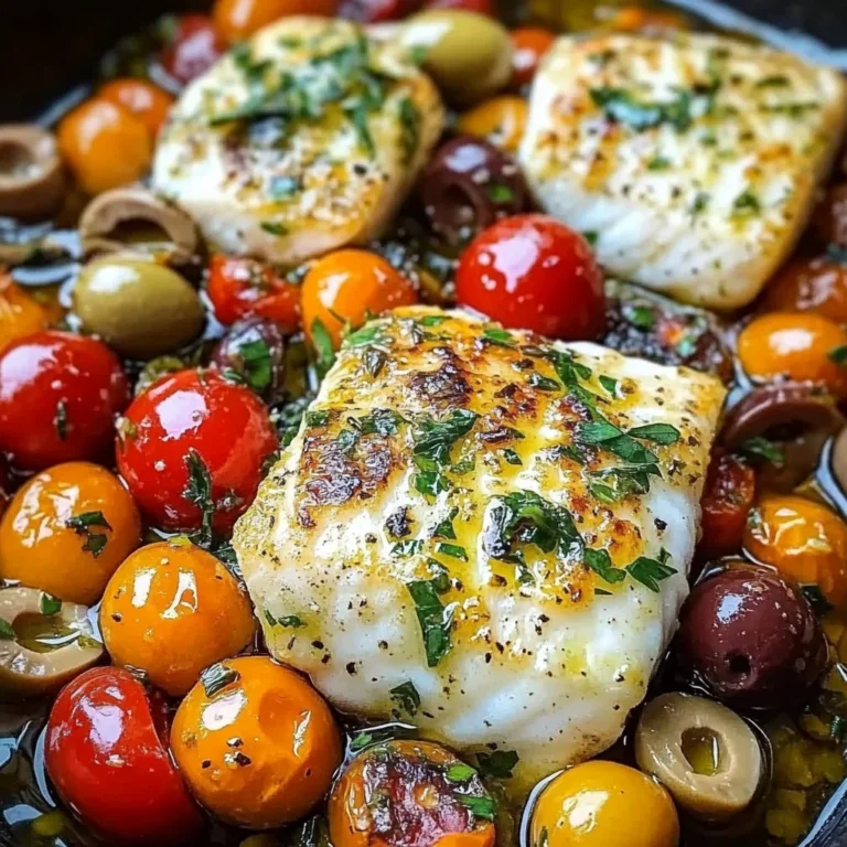 Mediterranean Baked Fish