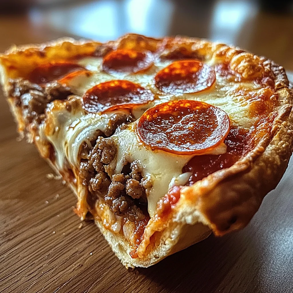 Pizza Burger Pie: A Delicious Twist on Classic Flavors