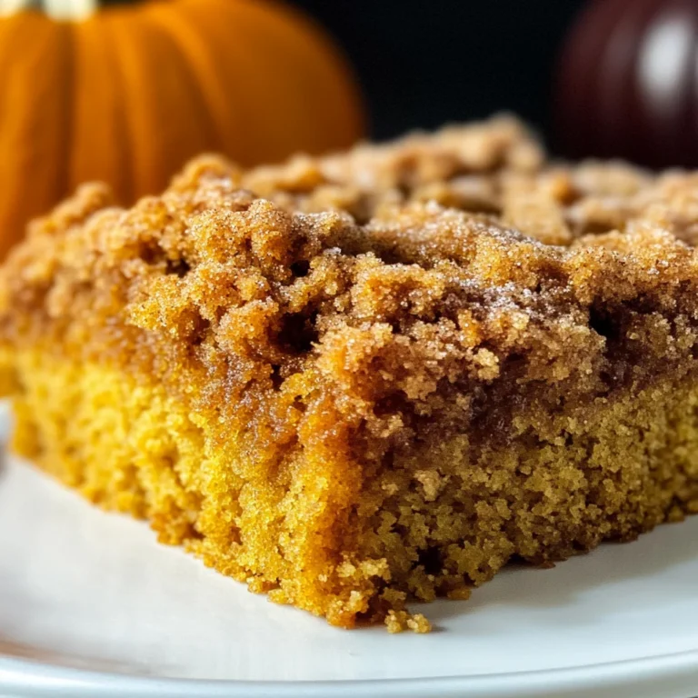 Pumpkin Coffee Cake