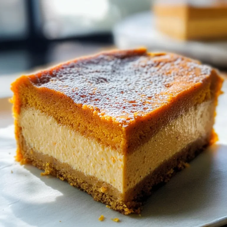 Pumpkin Magic Custard Cake Recipe