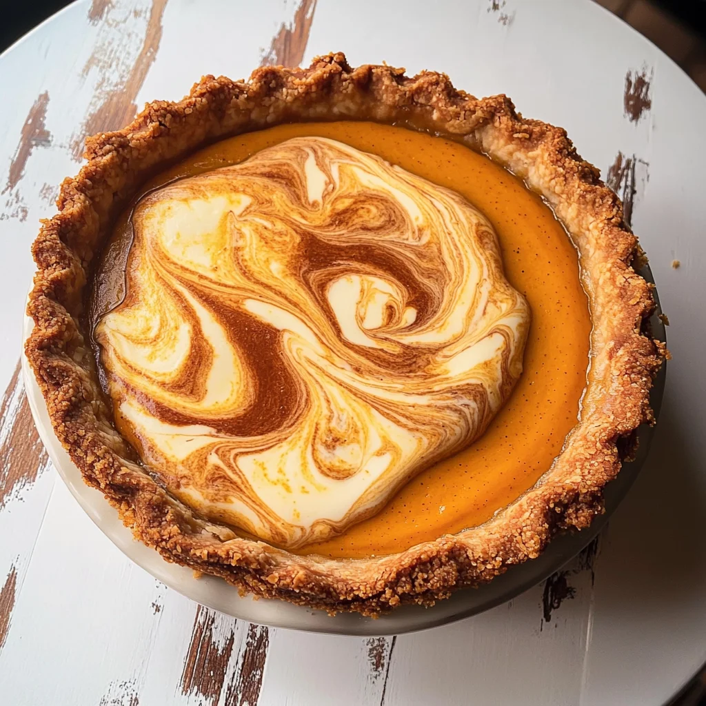 Pumpkin Mascarpone Pie