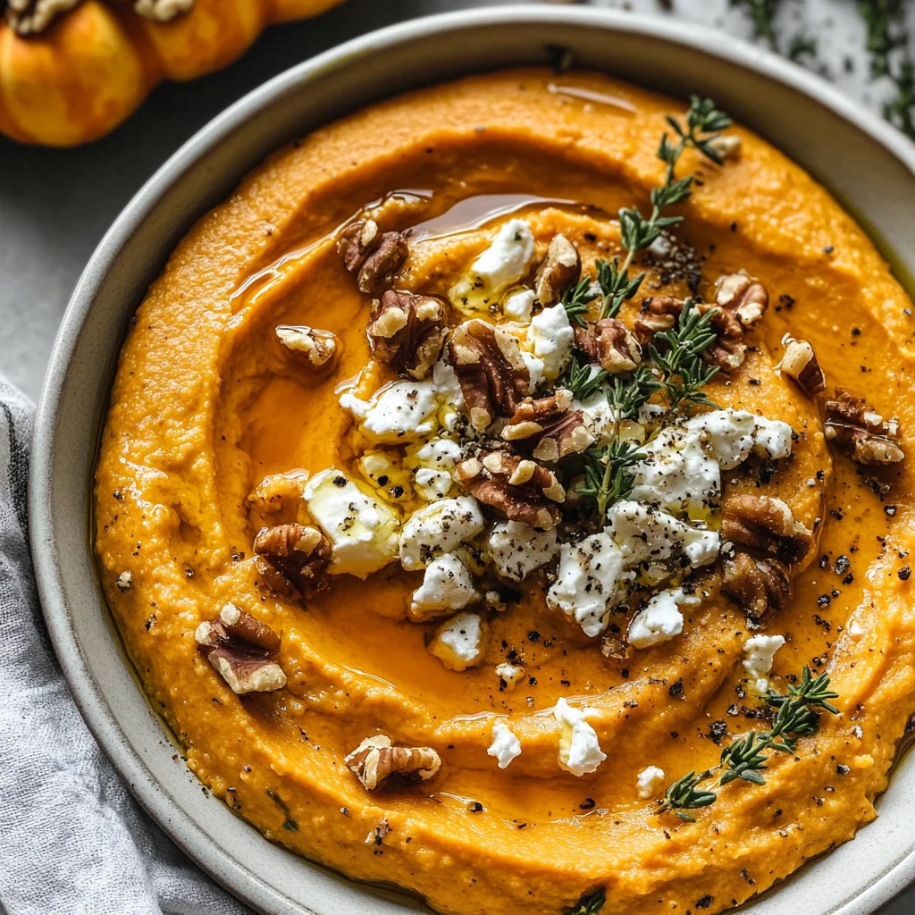 Pumpkin Whipped Feta Dip