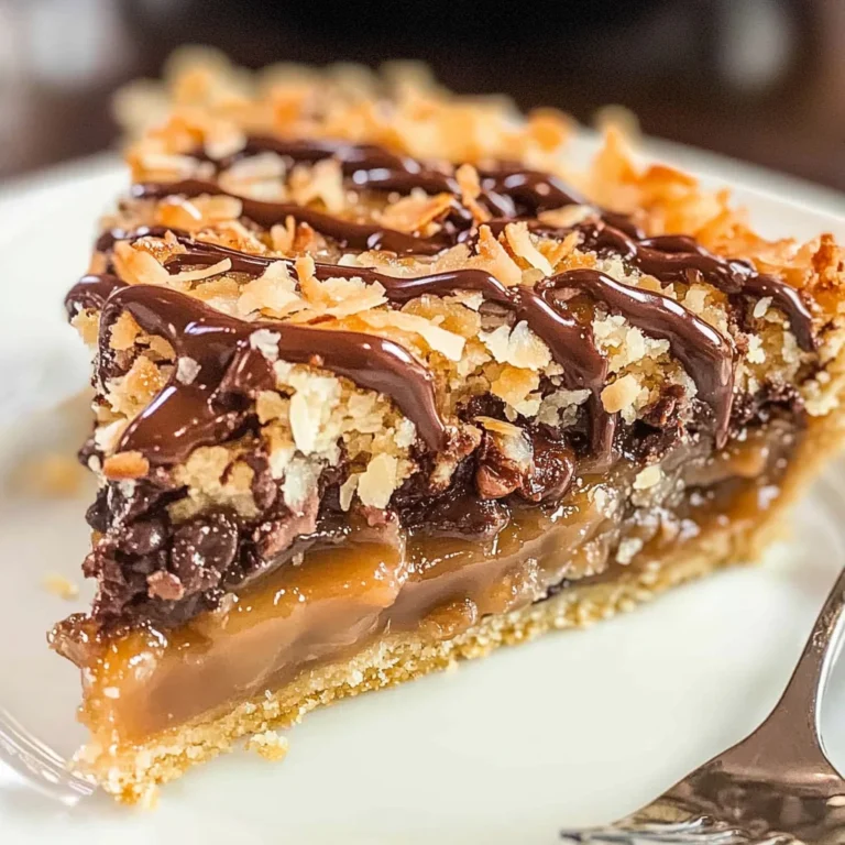 Samoas Cookie Pie