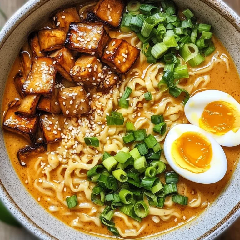 Spicy Coconut Curry Ramen