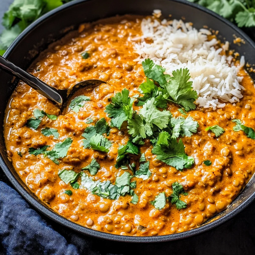 Spicy Red Lentil Curry