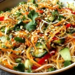 Spring Roll Salad with Spicy Ginger Dressing: An Incredible Ultimate Recipe
