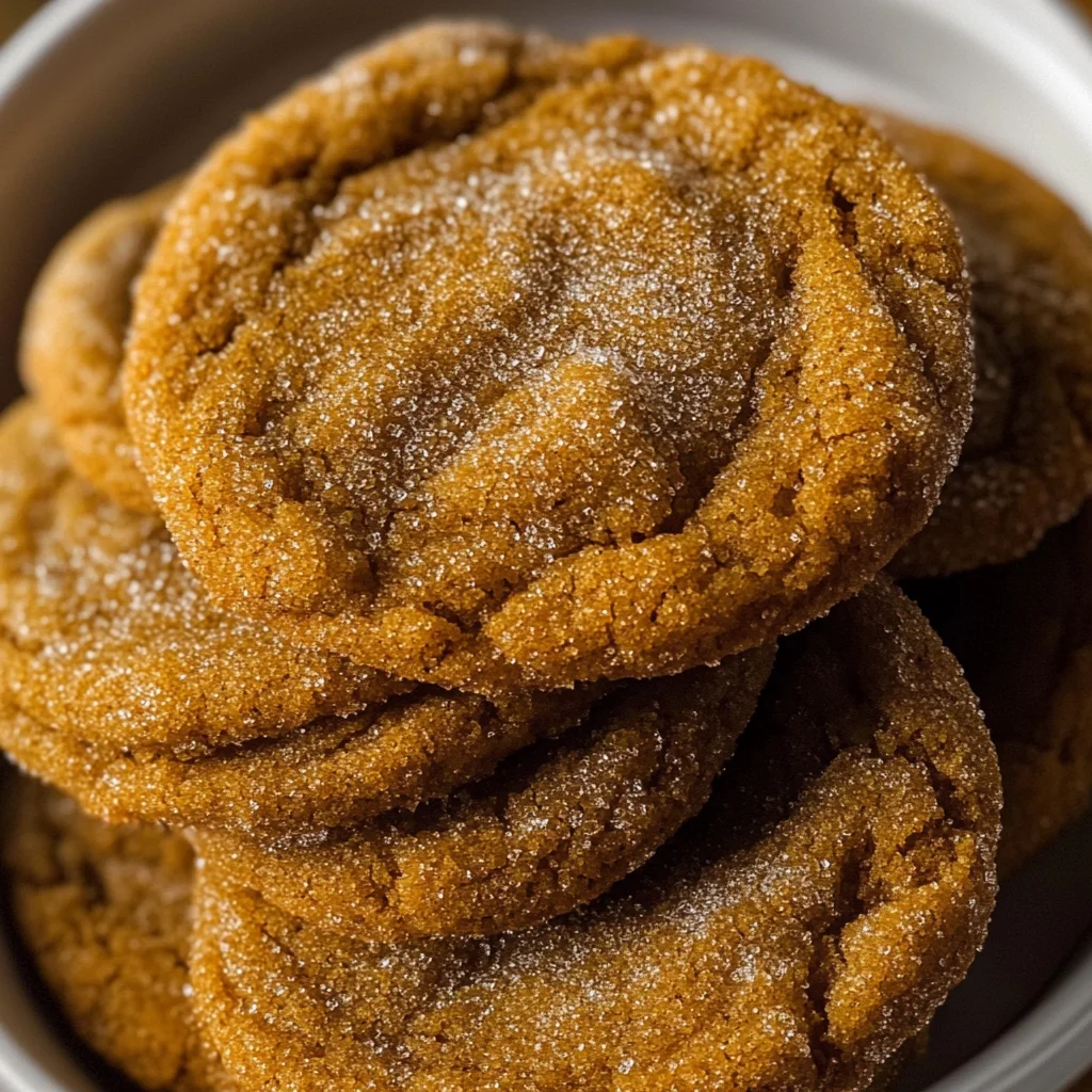 chewy maple pumpkin cookies