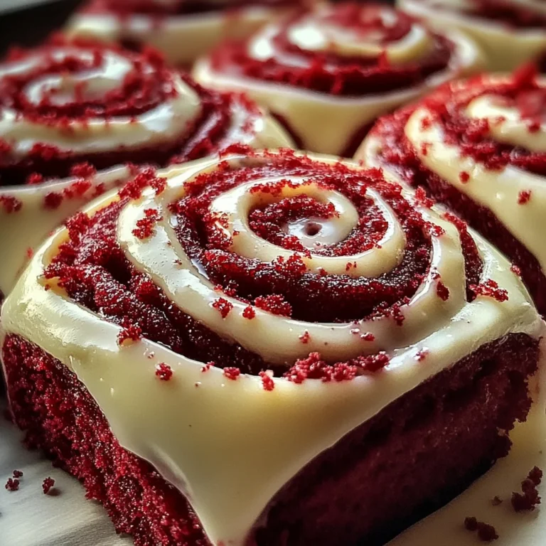 ed Velvet Cinnamon Rolls: A Decadent Twist on a Classic