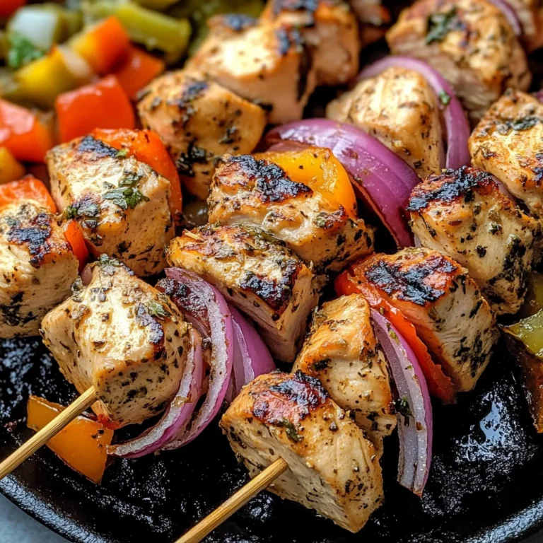 Authentic Greek Chicken Souvlaki Recipe