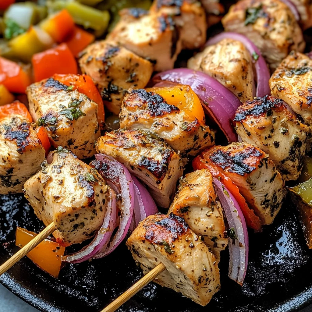 Authentic Greek Chicken Souvlaki Recipe