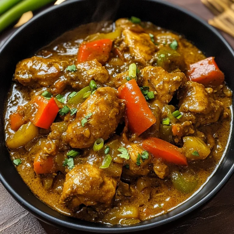 Authentic Jamaican Curry Chicken