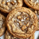 Brown Butter Coffee Toffee Cookies