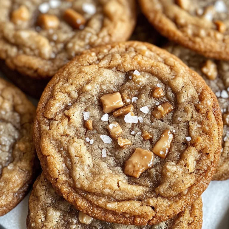 Brown Butter Coffee Toffee Cookies